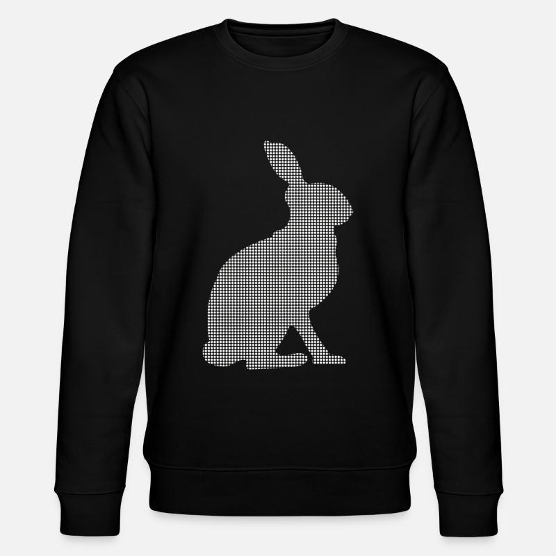 Hare - Stanley/Stella CHANGER Unisex Organic Sweatshirt - black