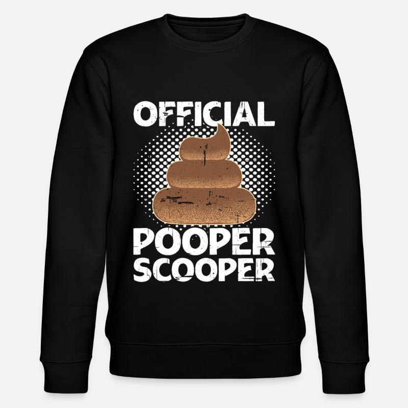 Official Pooper Scooper 23 - Stanley/Stella CHANGER Unisex Organic Sweatshirt - black