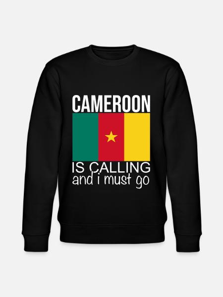 Citation Cameroun - Sweat bio CHANGER Stanley/Stella Unisexe - noir