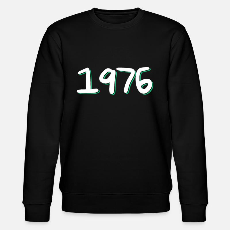 1976 Anniversaire - Sweat bio CHANGER Stanley/Stella Unisexe - noir