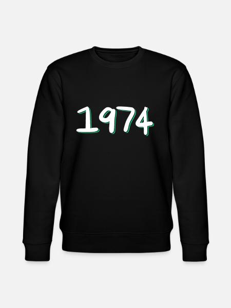 1974 Anniversaire - Sweat bio CHANGER Stanley/Stella Unisexe - noir