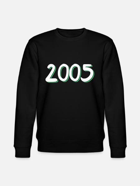 2005 Anniversaire - Sweat bio CHANGER Stanley/Stella Unisexe - noir