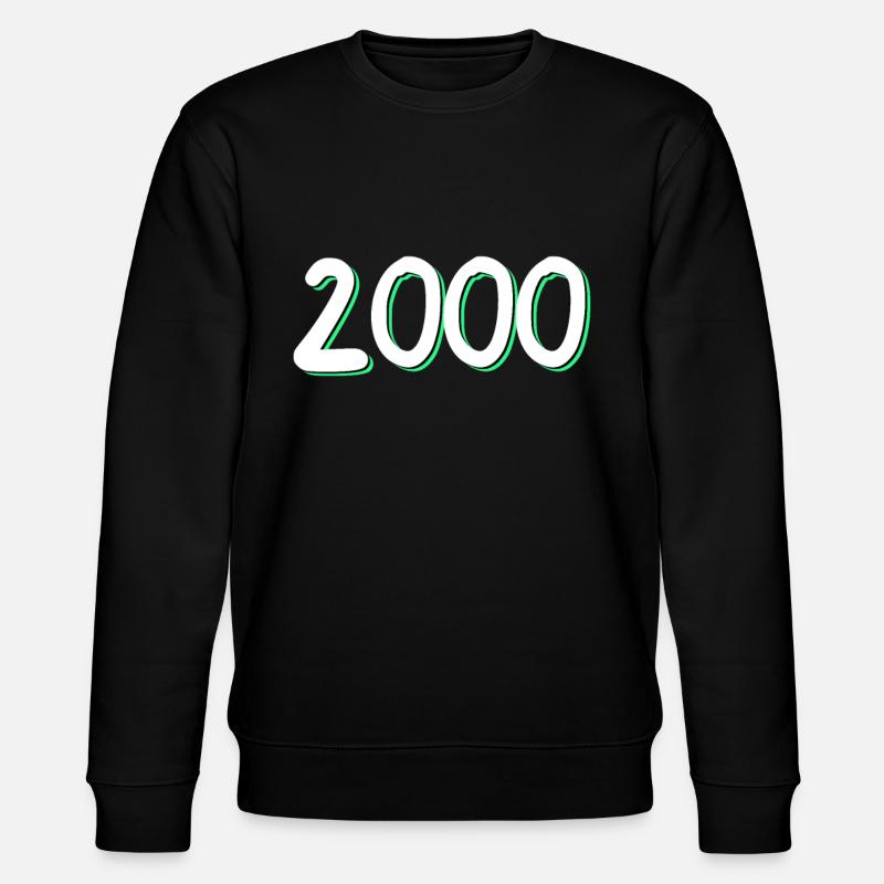 2000 Anniversaire - Sweat bio CHANGER Stanley/Stella Unisexe - noir