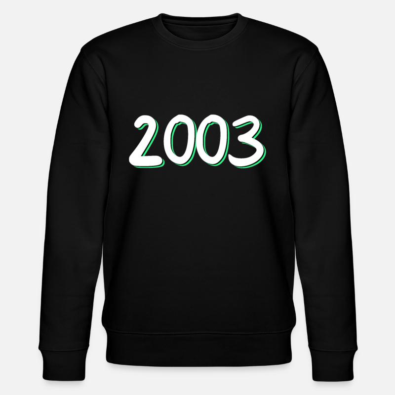 2003 Anniversaire - Sweat bio CHANGER Stanley/Stella Unisexe - noir