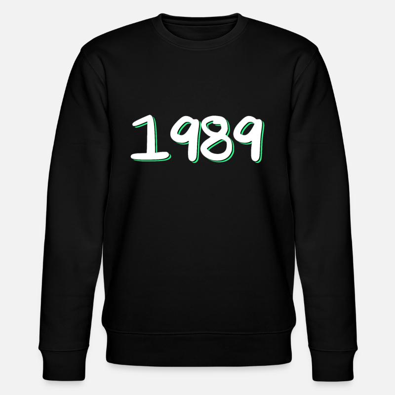 1989 Anniversaire - Sweat bio CHANGER Stanley/Stella Unisexe - noir