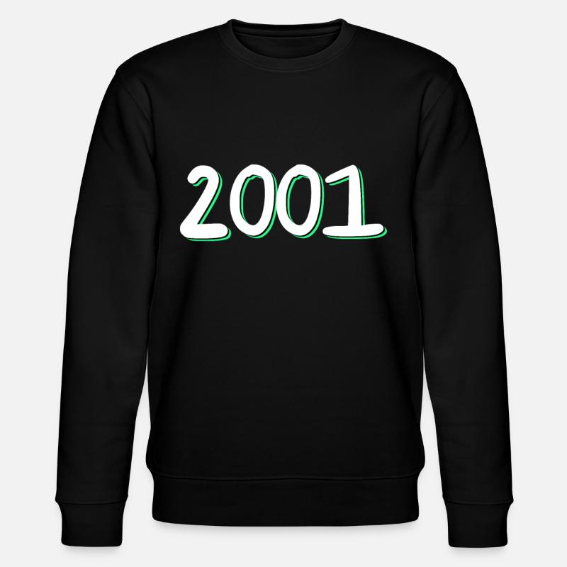 2001 Anniversaire - Sweat bio CHANGER Stanley/Stella Unisexe - noir