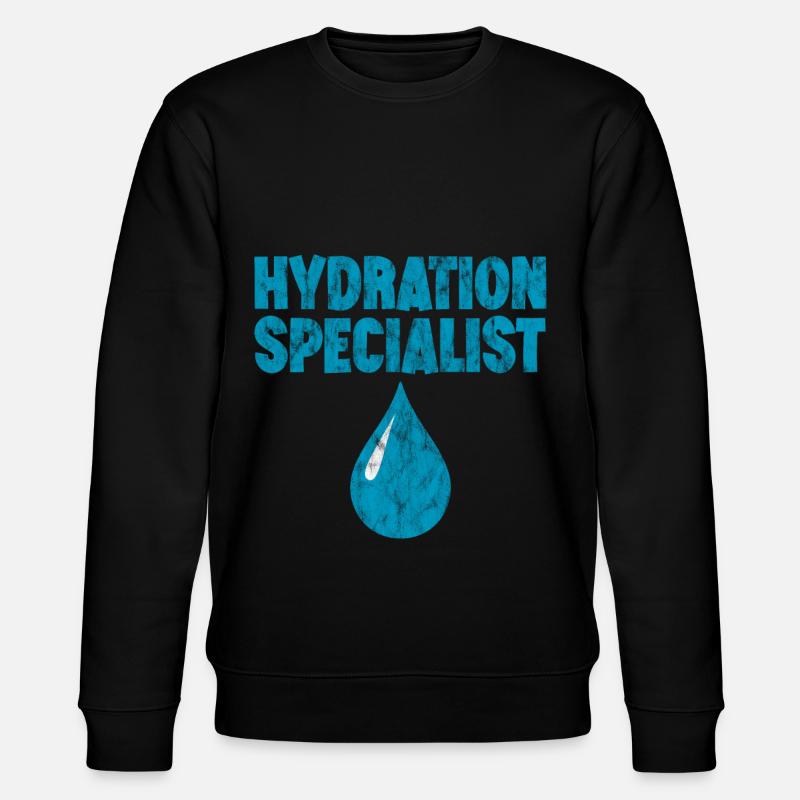 Hydration Specialist 3 - Stanley/Stella CHANGER Unisex Organic Sweatshirt - black