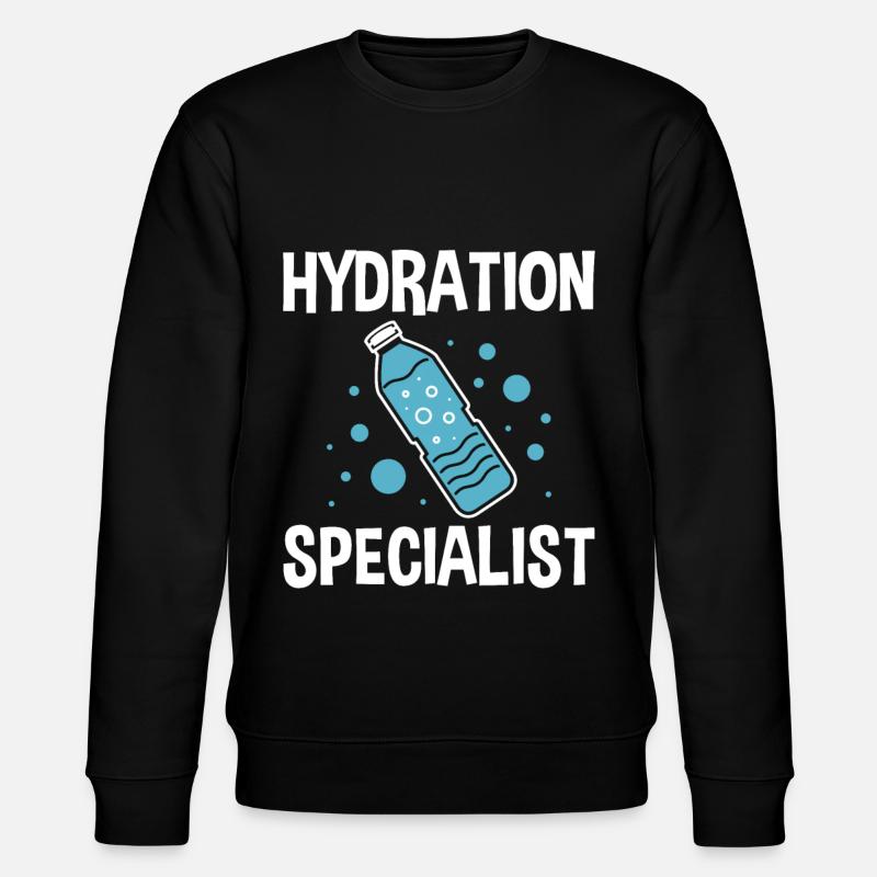 Hydration Specialist 4 - Stanley/Stella CHANGER Unisex Organic Sweatshirt - black