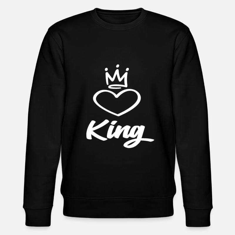 King - Stanley/Stella Unisex Bio-Sweatshirt CHANGER  - Schwarz