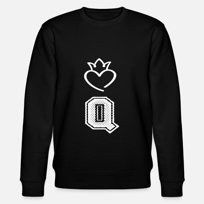 Queen - Stanley/Stella CHANGER Unisex Organic Sweatshirt - black