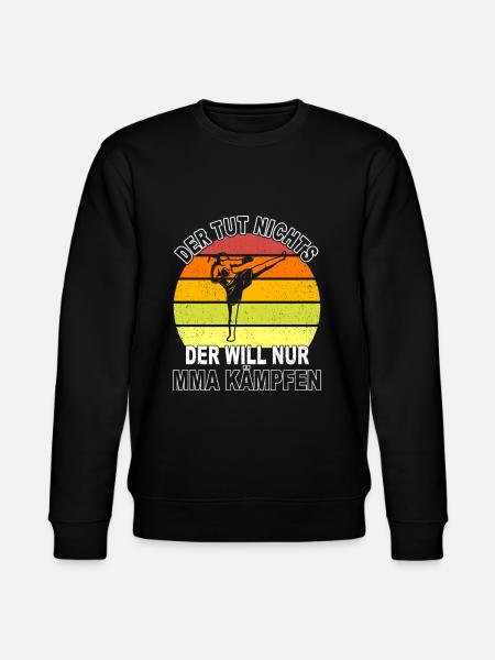 MMA Spruch - Stanley/Stella Unisex Bio-Sweatshirt CHANGER - Schwarz