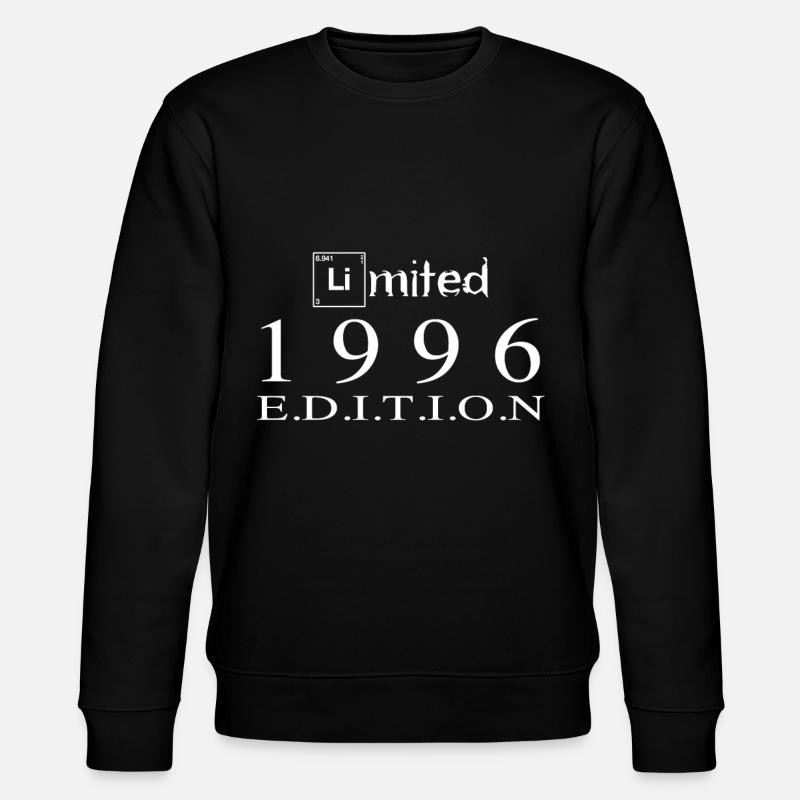 Limited Edition 1996 - Stanley/Stella Unisex Bio-Sweatshirt CHANGER  - Schwarz