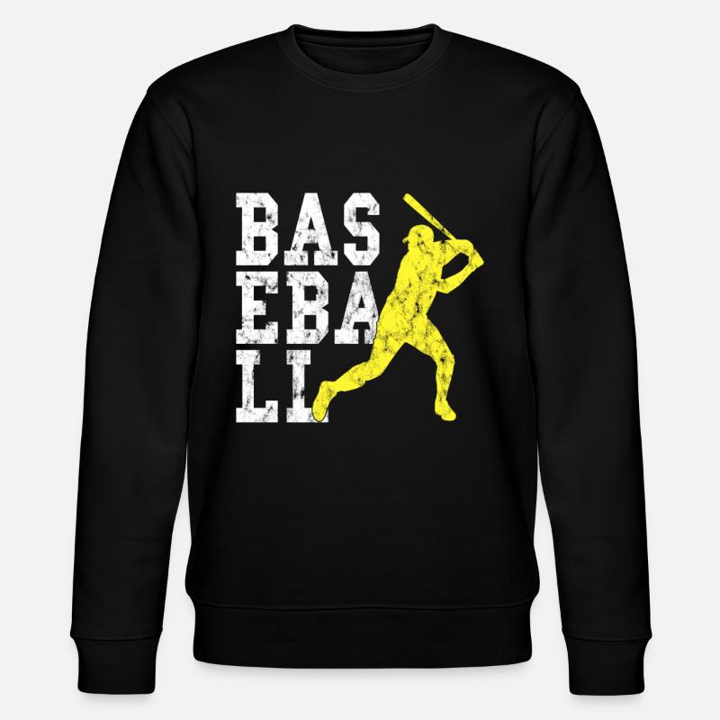 Base-ball - Sweat bio CHANGER Stanley/Stella Unisexe - noir