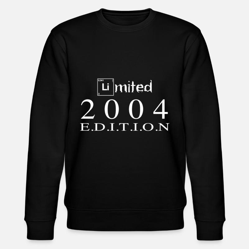 Limited Edition 2004 - Stanley/Stella CHANGER Unisex Organic Sweatshirt - black