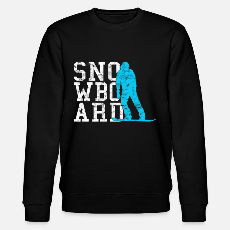 Planche à neige - Sweat bio CHANGER Stanley/Stella Unisexe - noir