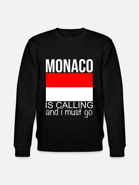 Monaco Spruch - Stanley/Stella Unisex Bio-Sweatshirt CHANGER  - Schwarz