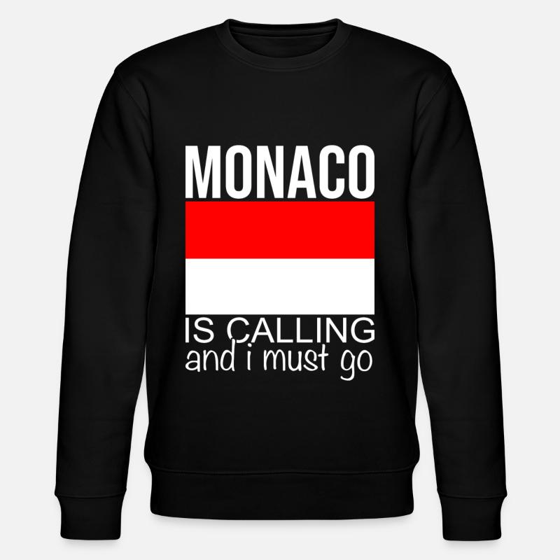 Citation Monaco - Sweat bio CHANGER Stanley/Stella Unisexe - noir