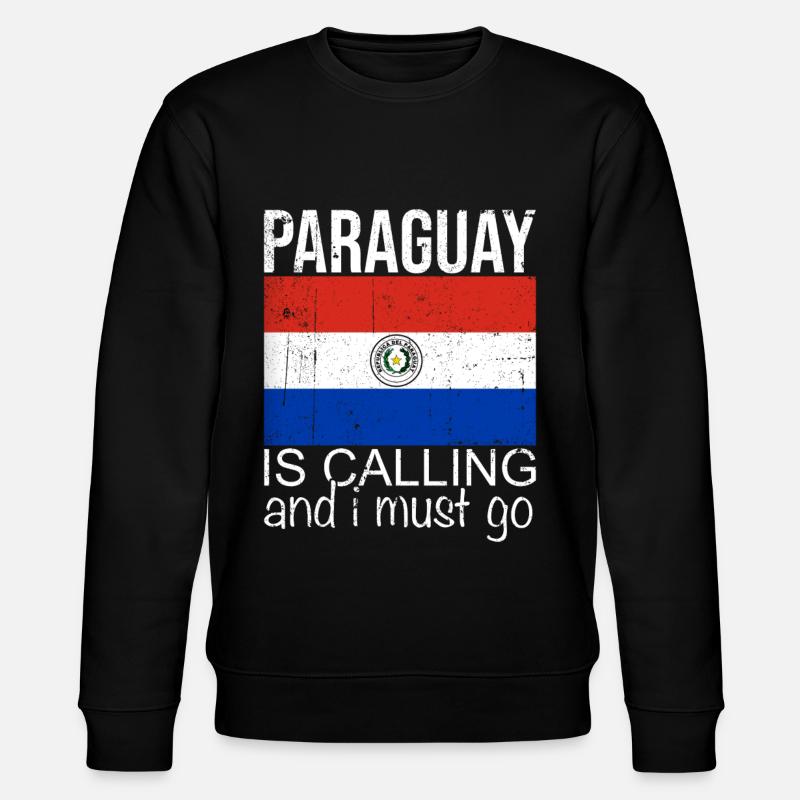 Citation du Paraguay - Sweat bio CHANGER Stanley/Stella Unisexe - noir