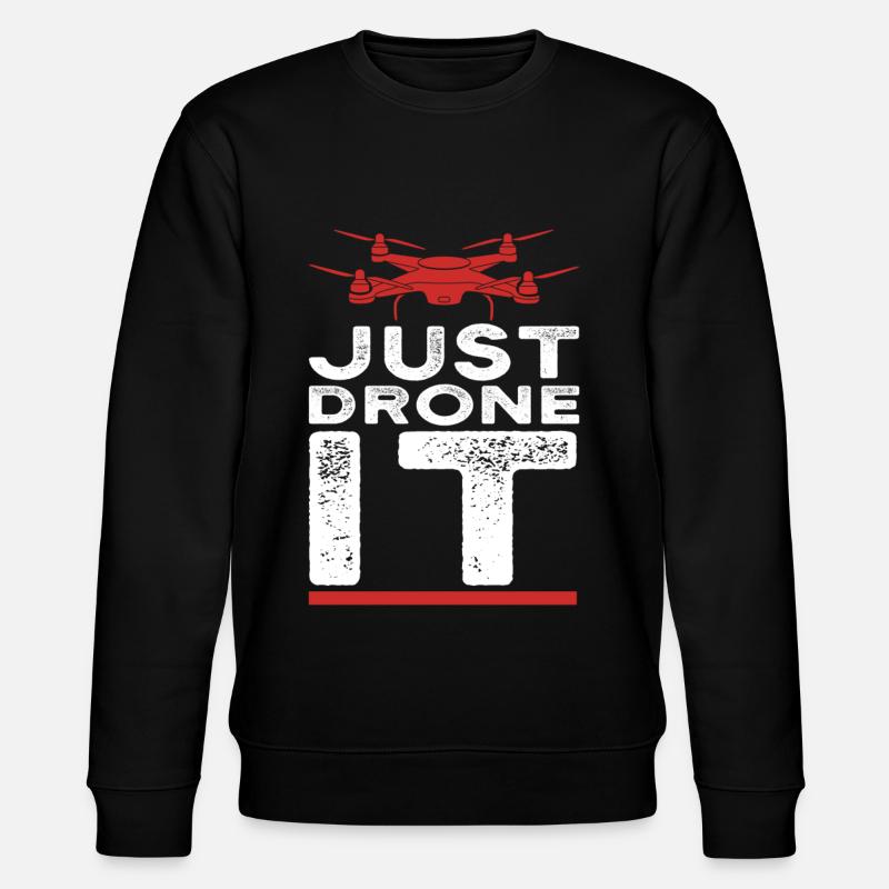 Drone Pilot fly - Sweat bio CHANGER Stanley/Stella Unisexe - noir