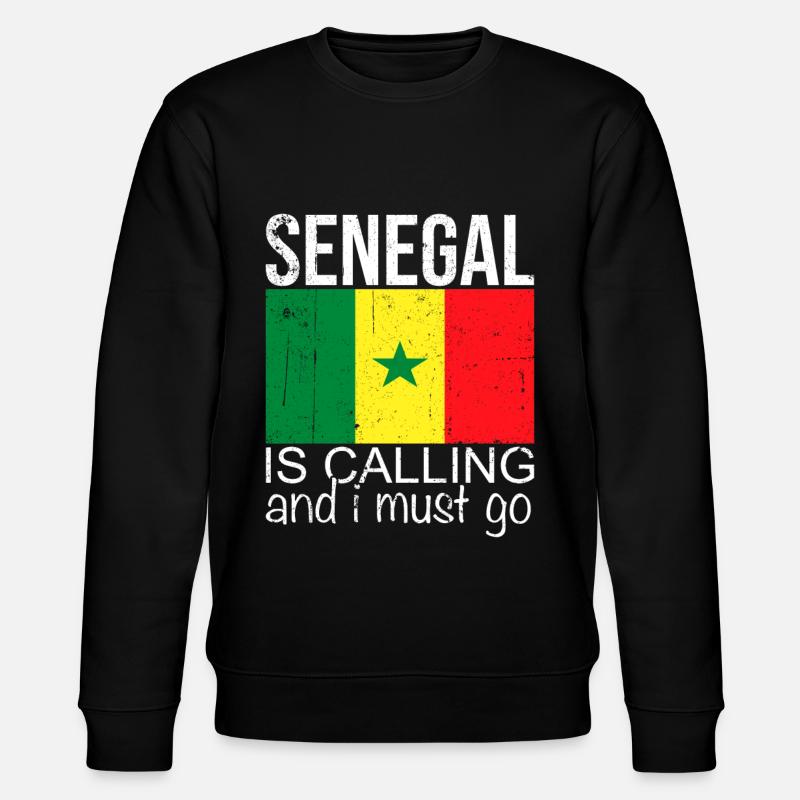 Sénégal - Sweat bio CHANGER Stanley/Stella Unisexe - noir