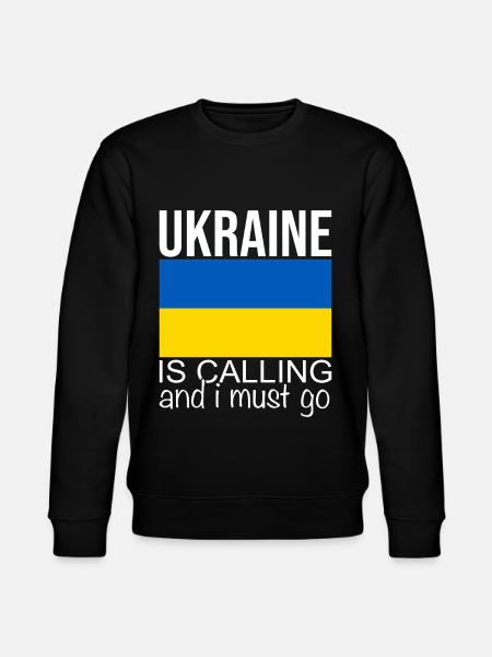 Citation de l’Ukraine - Sweat bio CHANGER Stanley/Stella Unisexe - noir