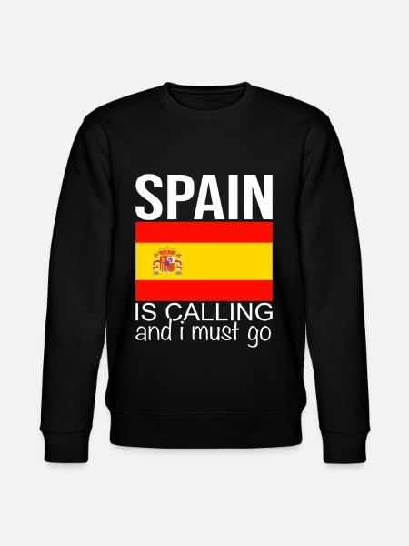 Spanien Spruch - Stanley/Stella Unisex Bio-Sweatshirt CHANGER - Schwarz