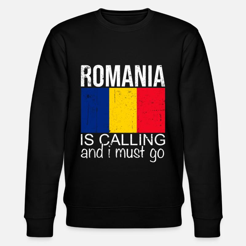 Roumanie Citation - Sweat bio CHANGER Stanley/Stella Unisexe - noir
