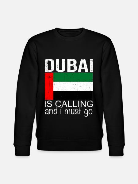 Dubai Quote - Stanley/Stella CHANGER Unisex Organic Sweatshirt - black