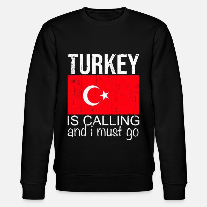 Turquie - Sweat bio CHANGER Stanley/Stella Unisexe - noir