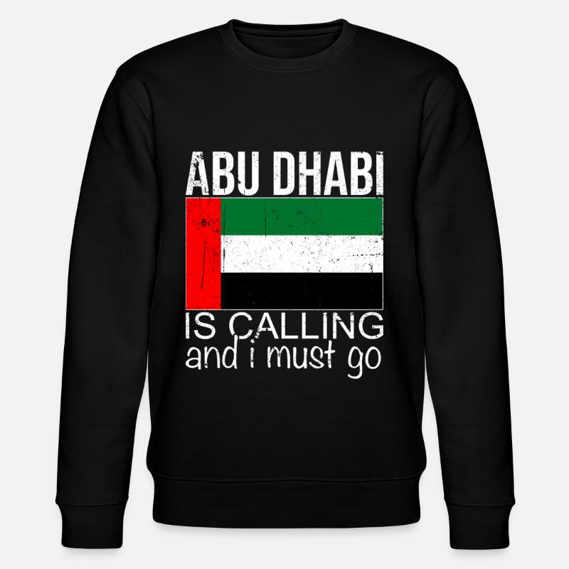 Citation d’Abu Dhabi - Sweat bio CHANGER Stanley/Stella Unisexe - noir