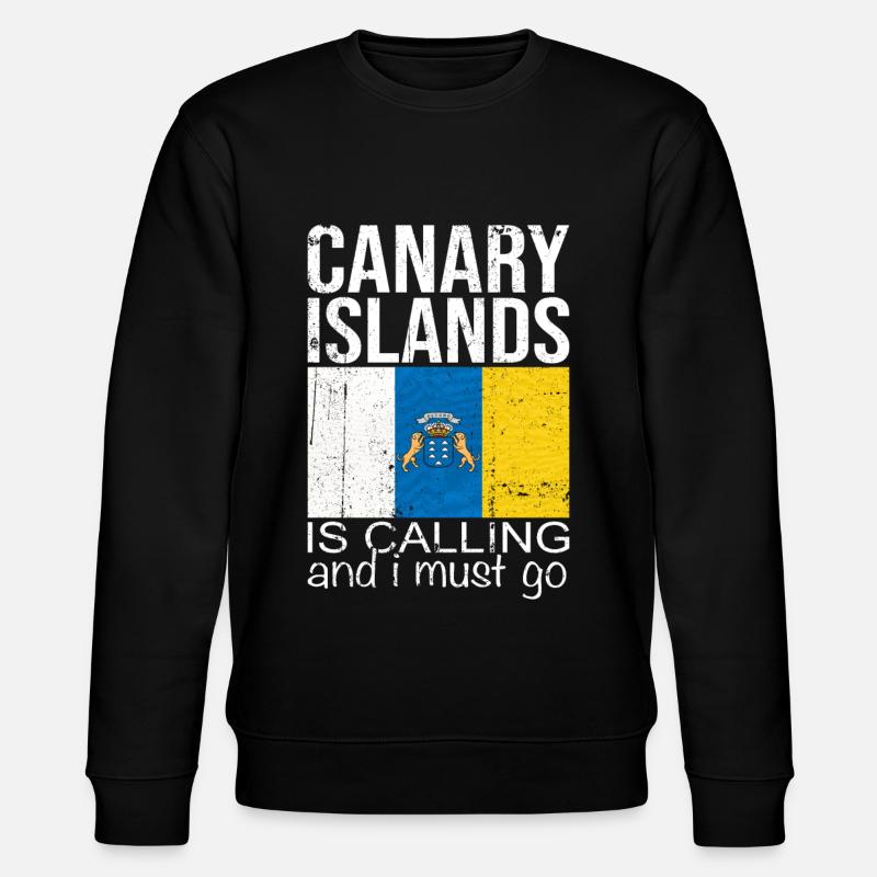 Canary Islands Saying - Stanley/Stella CHANGER Unisex Organic Sweatshirt - black