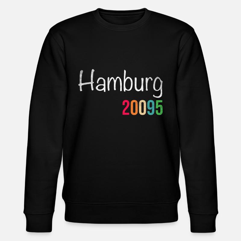 Hambourg - Sweat bio CHANGER Stanley/Stella Unisexe - noir