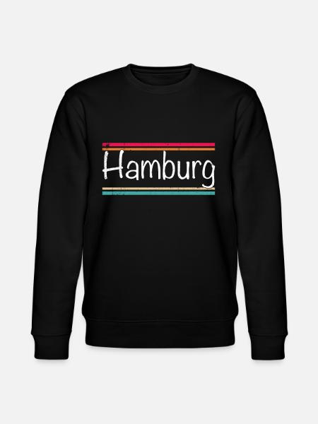 Hamburg - Stanley/Stella CHANGER Unisex Organic Sweatshirt - black