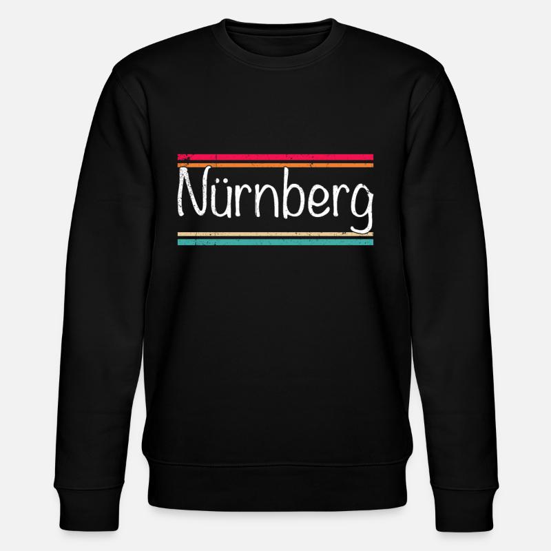 Nuremberg - Stanley/Stella CHANGER Unisex Organic Sweatshirt - black