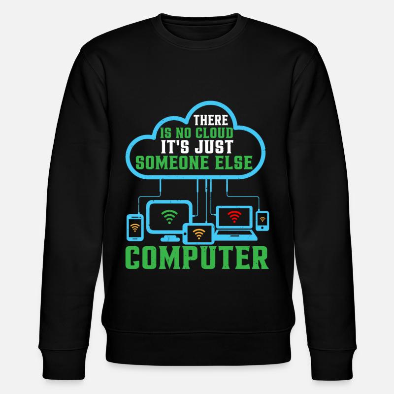 There Is No Cloud 17 - Stanley/Stella Unisex Bio-Sweatshirt CHANGER  - Schwarz