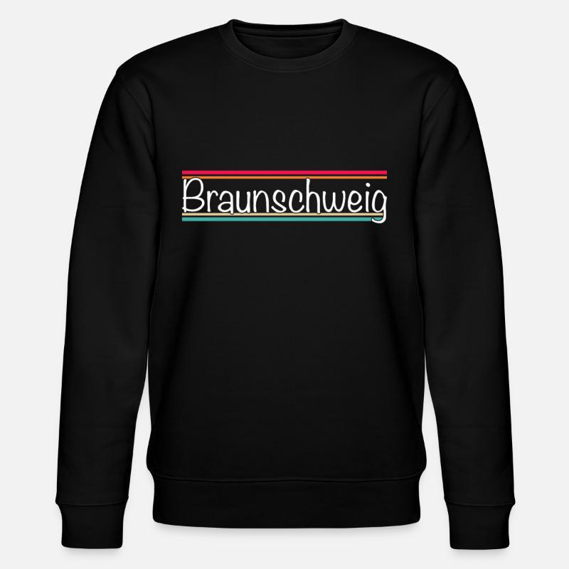 Braunschweig - Sweat bio CHANGER Stanley/Stella Unisexe - noir