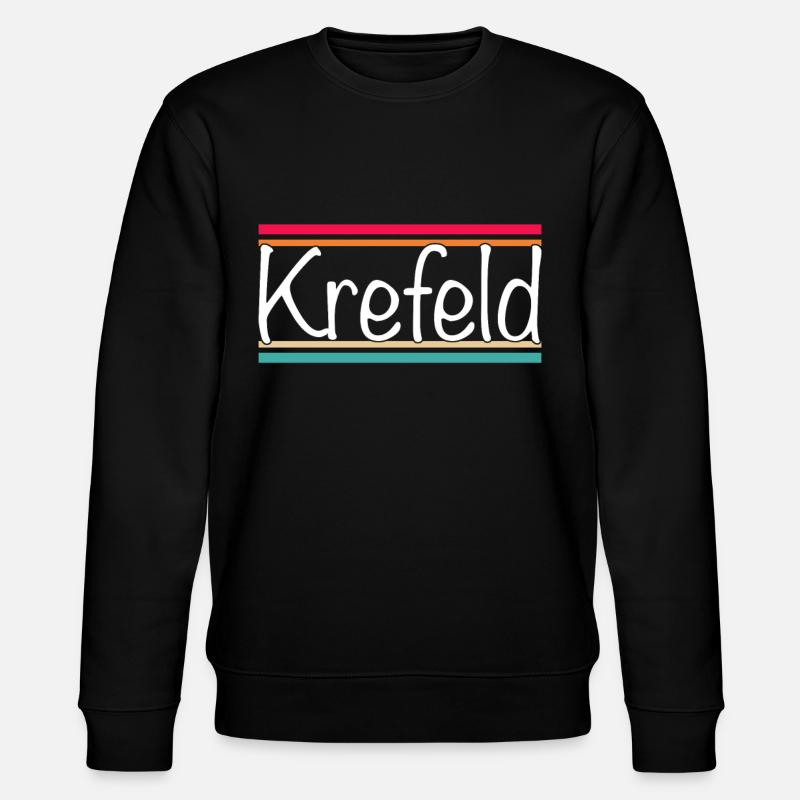 Krefeld - Stanley/Stella Unisex Bio-Sweatshirt CHANGER - Schwarz