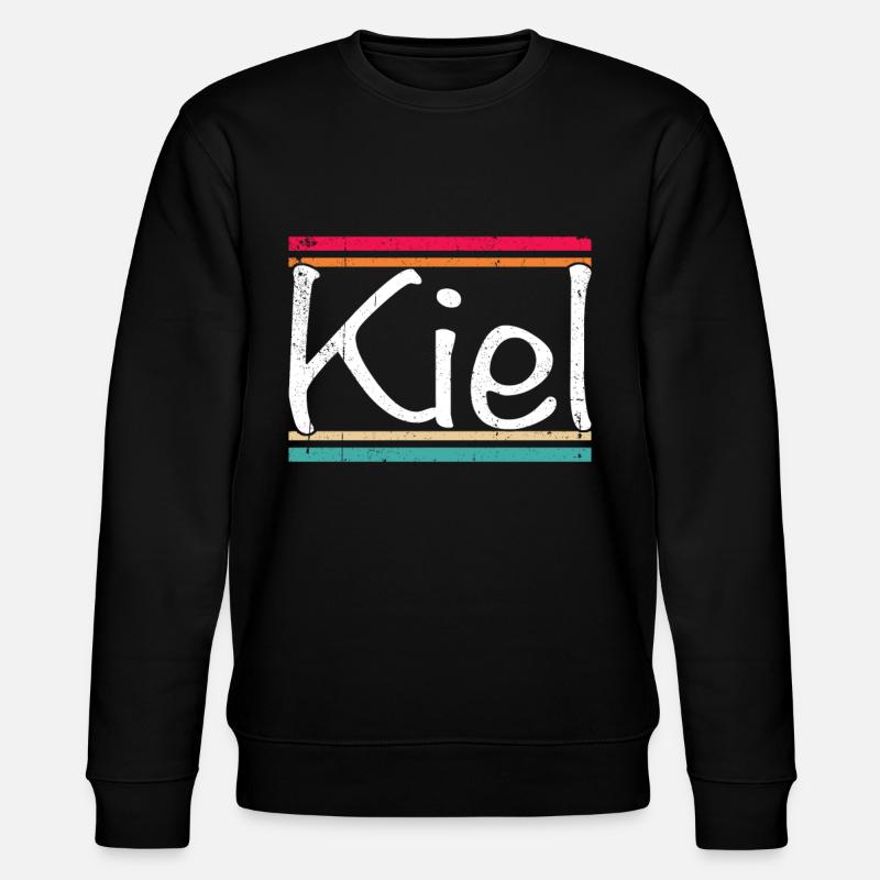 Kiel - Stanley/Stella Unisex Bio-Sweatshirt CHANGER - Schwarz
