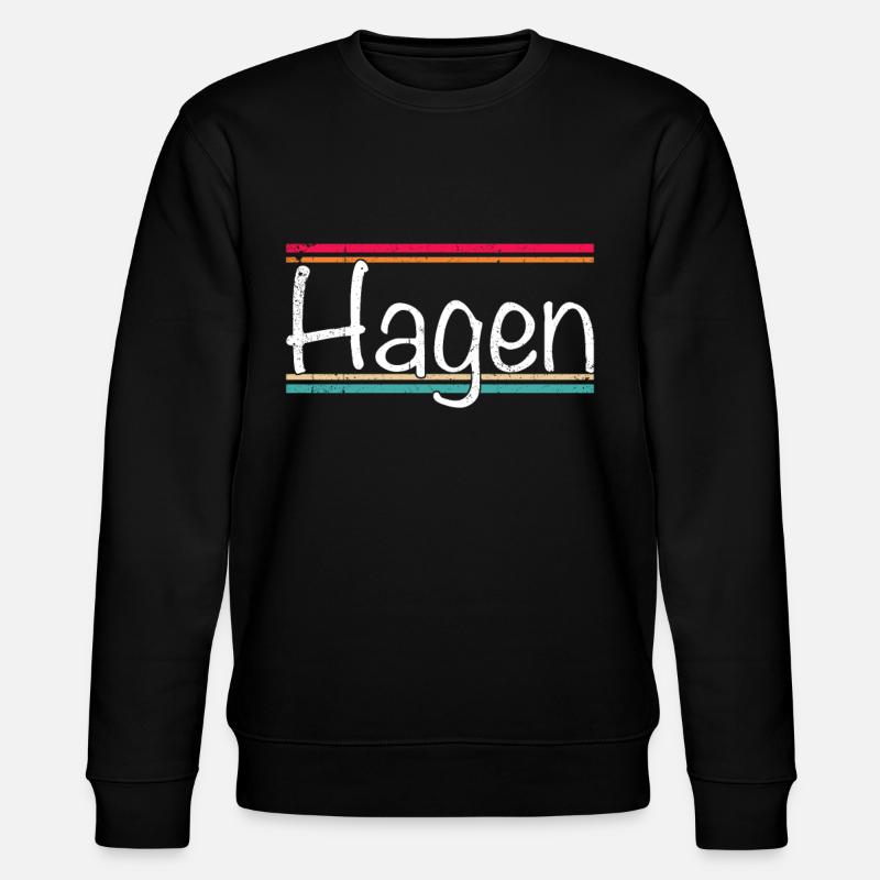 Hagen - Sweat bio CHANGER Stanley/Stella Unisexe - noir