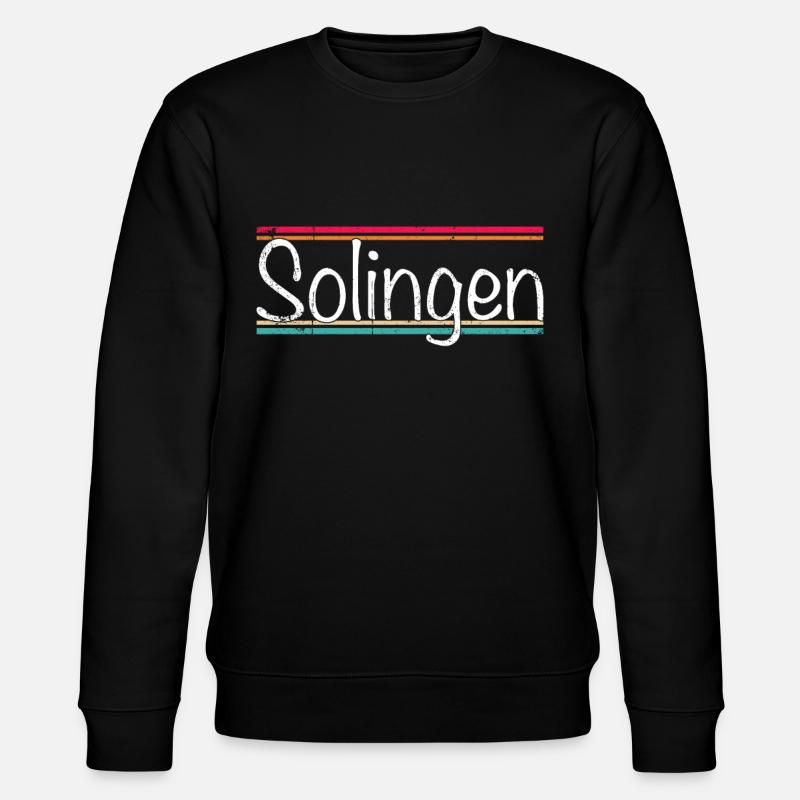Solingen - Sweat bio CHANGER Stanley/Stella Unisexe - noir