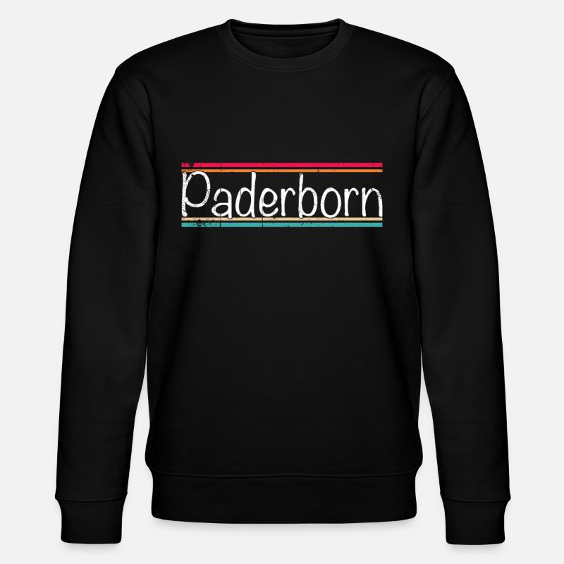 Paderborn - Sweat bio CHANGER Stanley/Stella Unisexe - noir