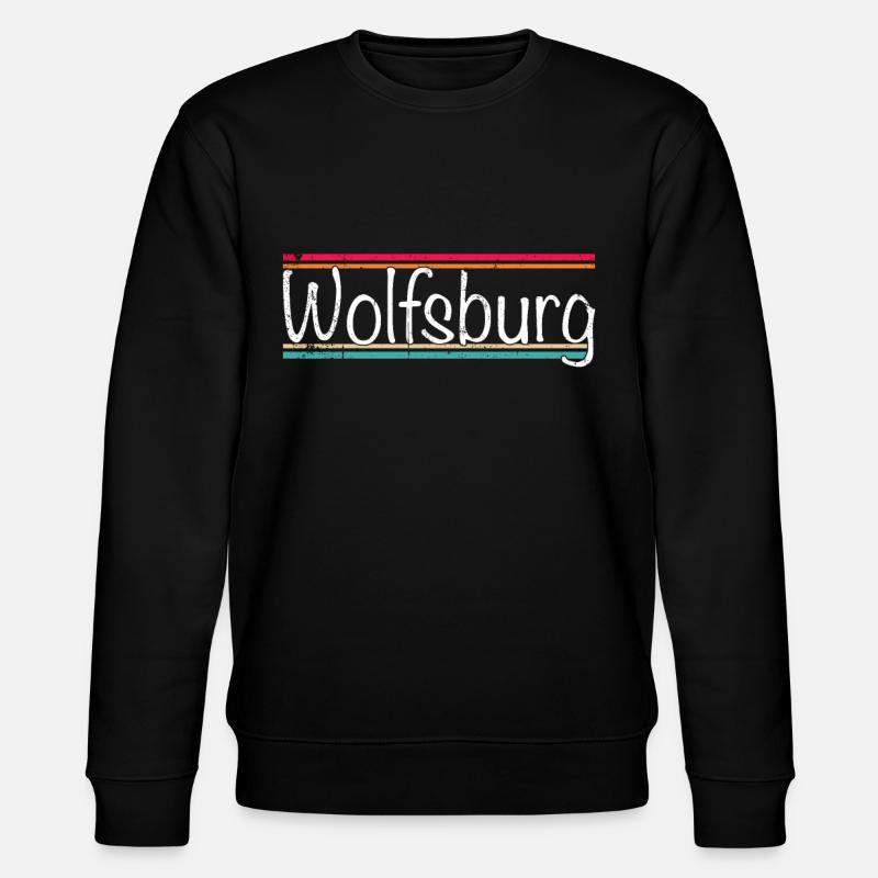 Wolfsburg - Sweat bio CHANGER Stanley/Stella Unisexe - noir