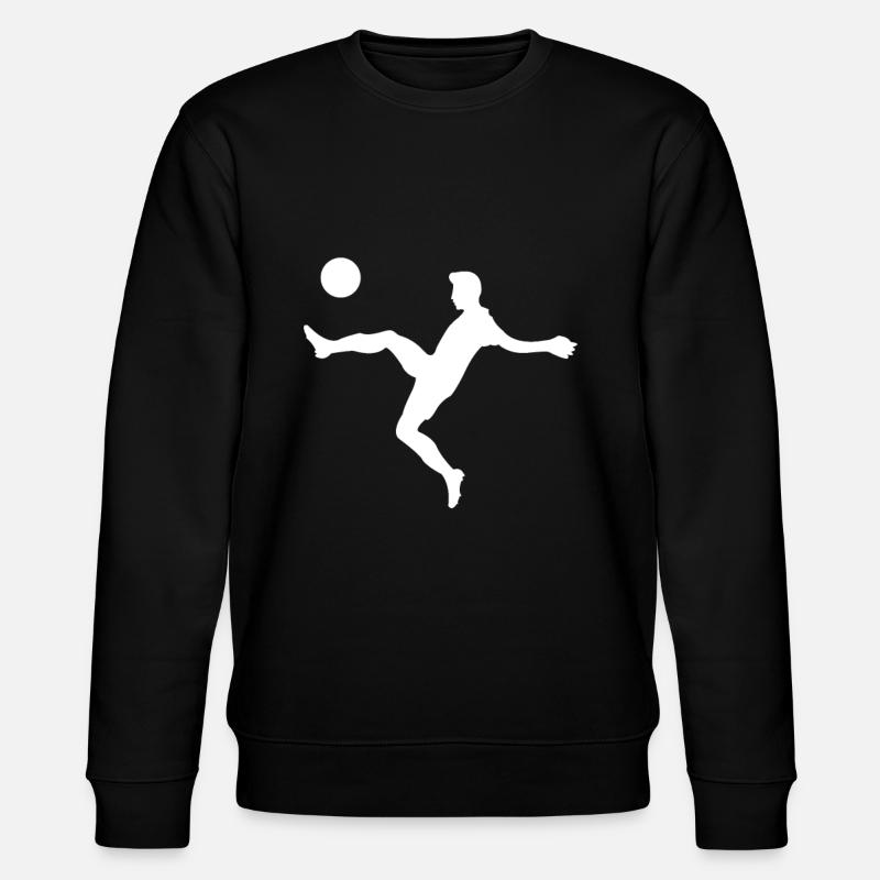 Fußballer - Stanley/Stella Unisex Bio-Sweatshirt CHANGER  - Schwarz