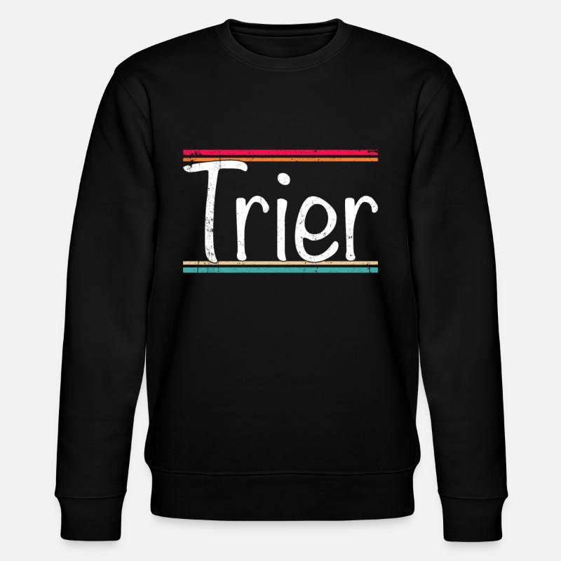 Trier - Stanley/Stella Unisex Bio-Sweatshirt CHANGER  - Schwarz