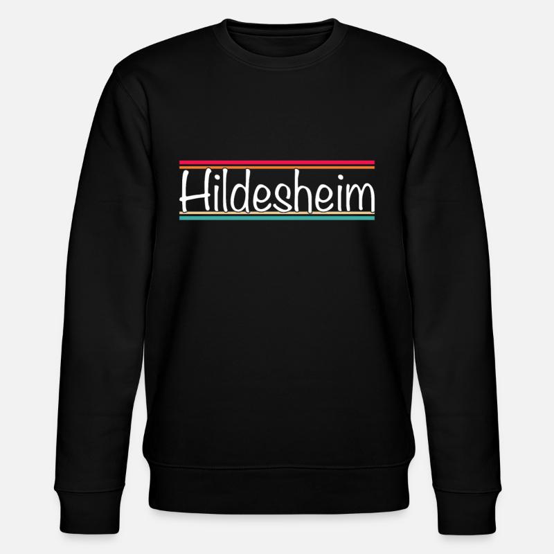Hildesheim - Stanley/Stella Unisex Bio-Sweatshirt CHANGER  - Schwarz