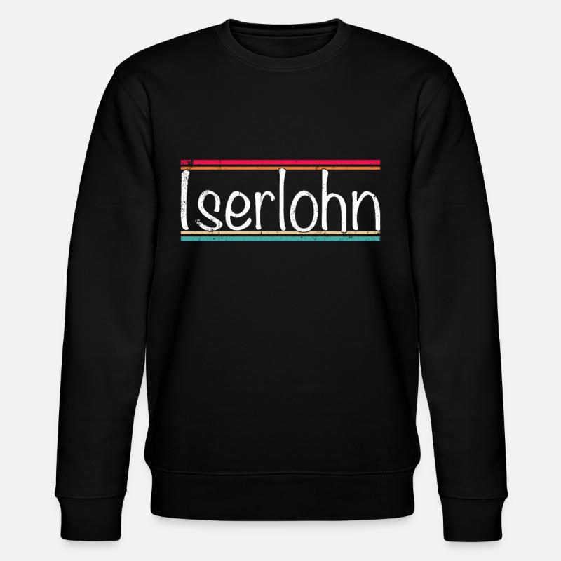Iserlohn - Sweat bio CHANGER Stanley/Stella Unisexe - noir