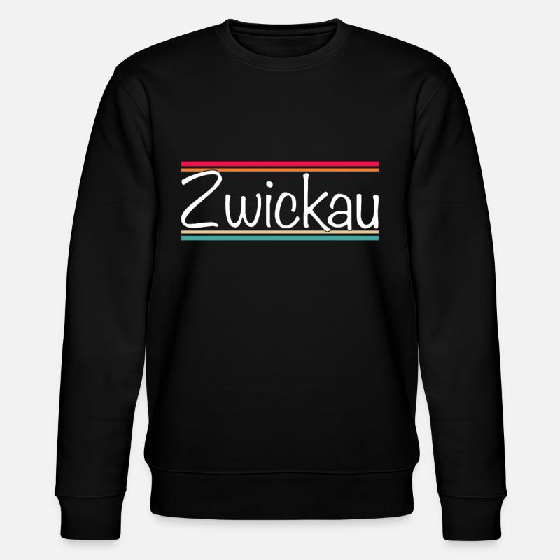Zwickau - Sweat bio CHANGER Stanley/Stella Unisexe - noir