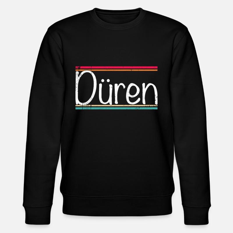 Düren - Stanley/Stella Unisex Bio-Sweatshirt CHANGER  - Schwarz