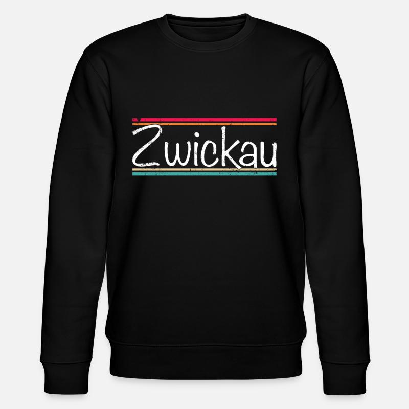 Zwickau - Sweat bio CHANGER Stanley/Stella Unisexe - noir