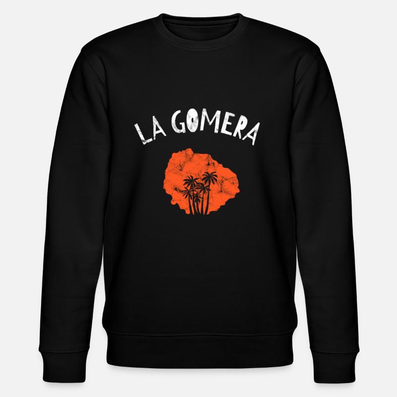 La Gomera - Stanley/Stella Unisex Bio-Sweatshirt CHANGER  - Schwarz